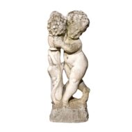 French Stone Putti