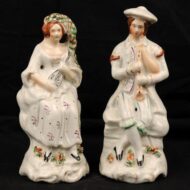 Pair Man and Woman Musicians
