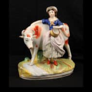 Large Cow and Maid