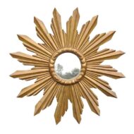 Large French Sunburst Mirror