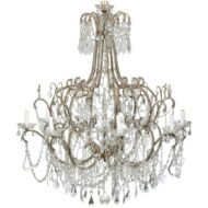 Large Crystal Chandelier