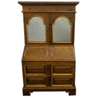 French 19th Century Salesman Sample Miniature Slant Front Secretary with Mirrors