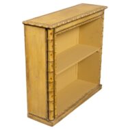 Early 20th Century Faux Bamboo Painted Bookcase or Console Cabinet