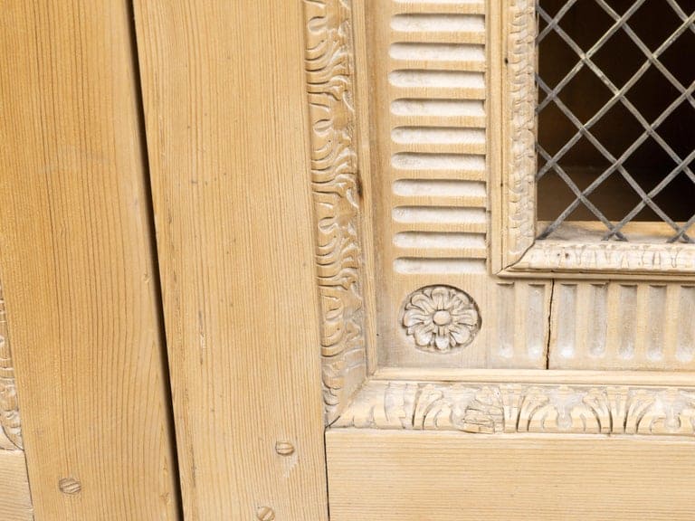 Pair of English 19th Century Pine Cabinets with Black Granite Tops - Image 9