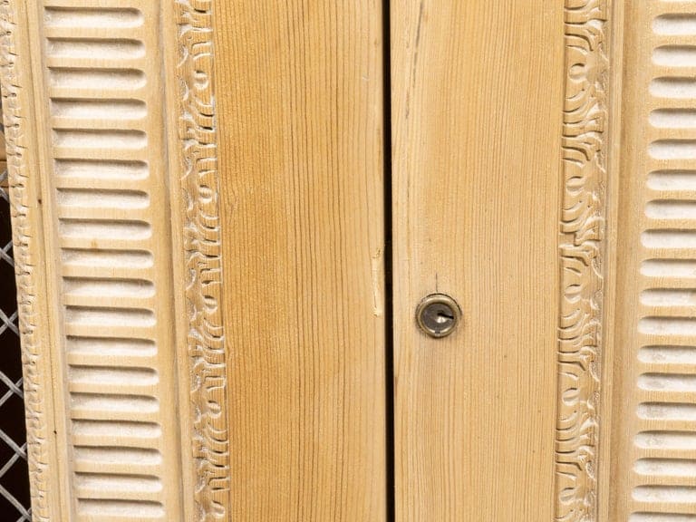 Pair of English 19th Century Pine Cabinets with Black Granite Tops - Image 8