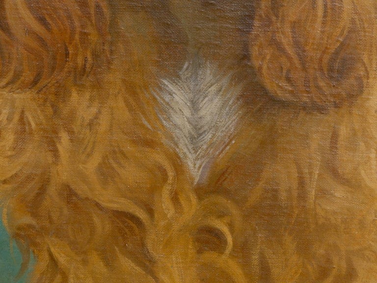 Charles Frederick Sitzler 1954 Portrait of “Penny” English Cocker Spaniel - Image 6
