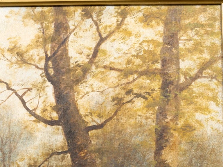 19th Century American Sporting Oil Painting with English Setters, Dated 1894 - Image 7