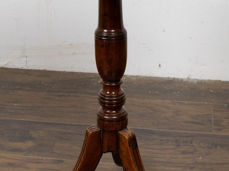 18th Century English Mahogany Drum Table with Reeded Frieze - Image 10