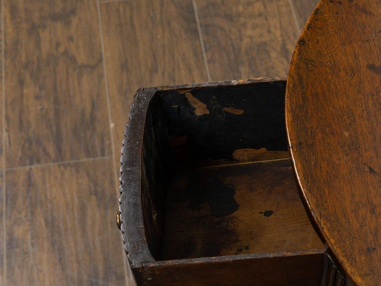 18th Century English Mahogany Drum Table with Reeded Frieze - Image 8
