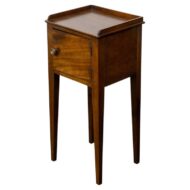 English Georgian Mahogany Bedside Cupboard or Nightstand, circa 1810