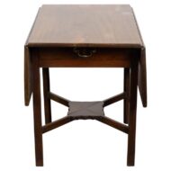 English Georgian Mahogany Drop-Leaf Pembroke Table, circa 1810